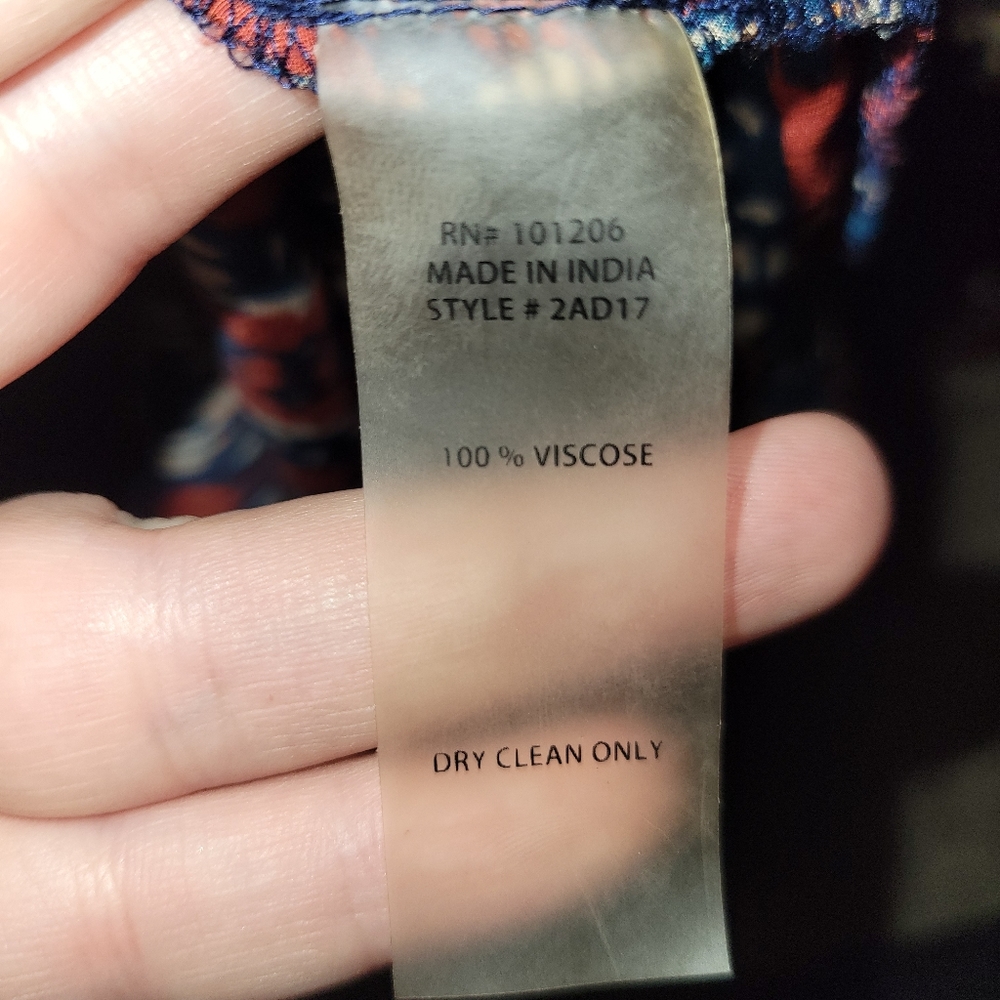 Soft Surroundings Multi Colored Abstract Tunic Si… - image 3